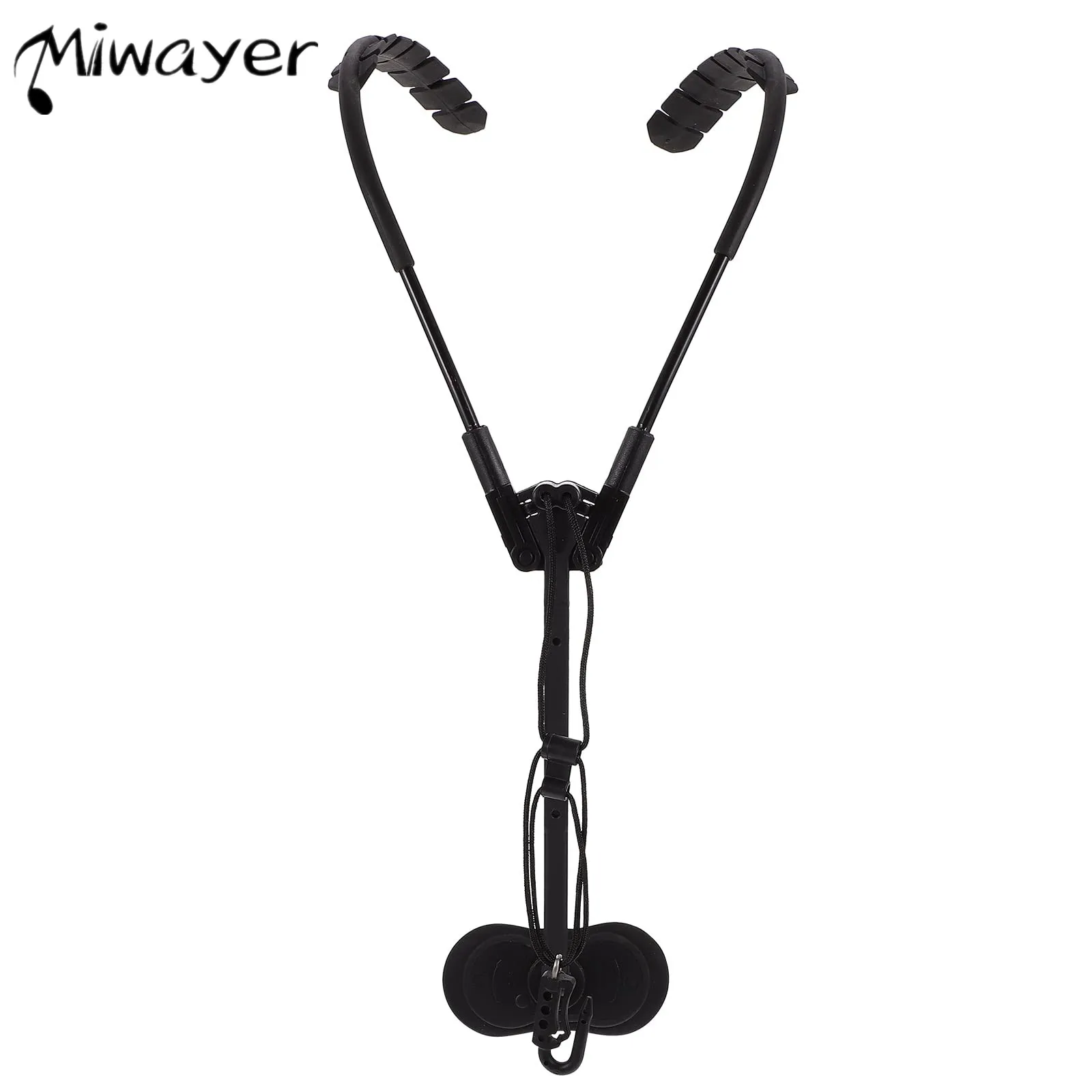 Miwayer Saxophone Shoulder Harness Holder Comfortable Sax Neck Strap