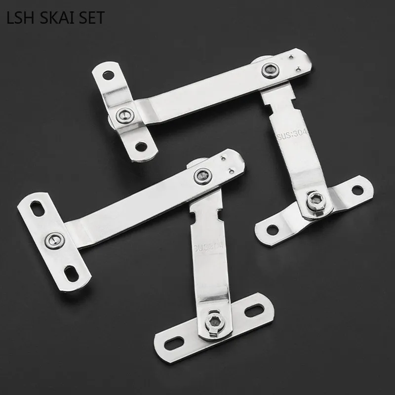 Window Stopper Stainless Steel Support Rod Casement Window Limit Opening Wind Brace Outside Opening Window Safety Hardware