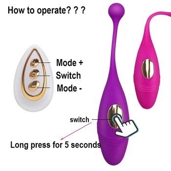 Vibrator Panties Wireless Remote Control Vibrating Eggs Wearable Balls Vibrator G Spot Vibrators for Women Clitoris Powerful 1