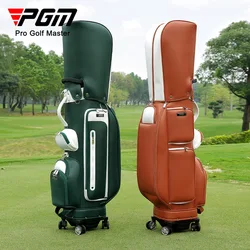 PGM Golf Clubs Bag Women's Ball Rod Package Waterproof Microfiber Four Wheel QB127