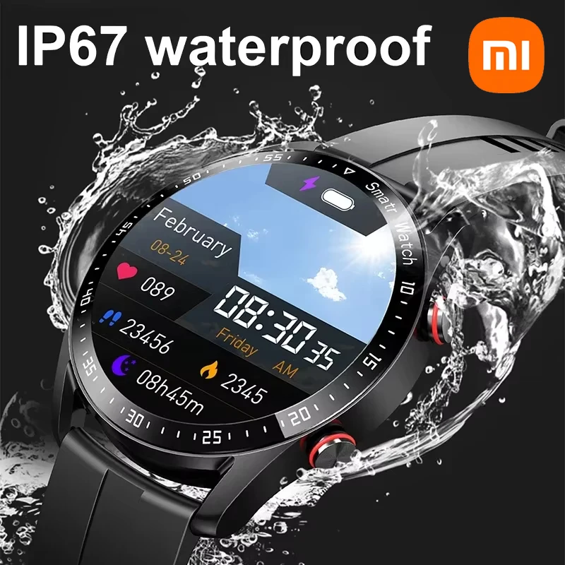 Smart Watch Xiaomi ECG+PPG Bluetooth Call Health Blood Pressure Fitness Sports Waterproof+Box