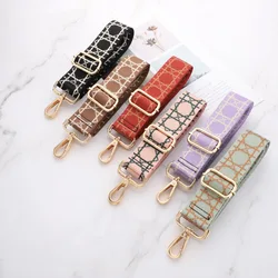 3.8cm Wide Nylon Bag Straps Shoulder Handbag Belt Strap Crossbody Messenger Handles Adjustable 75-145cm Belt Bag Accessories