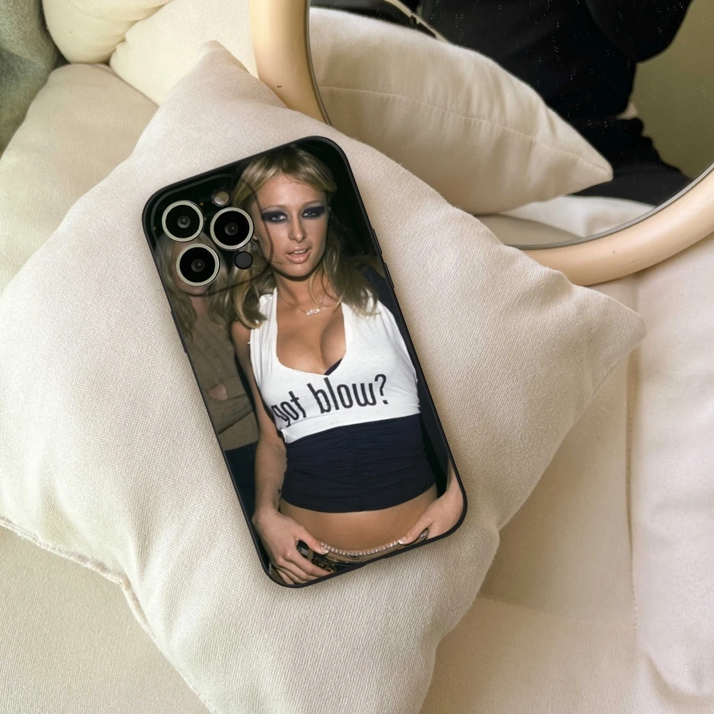 Paris Hilton Glam Black Soft Phone Case