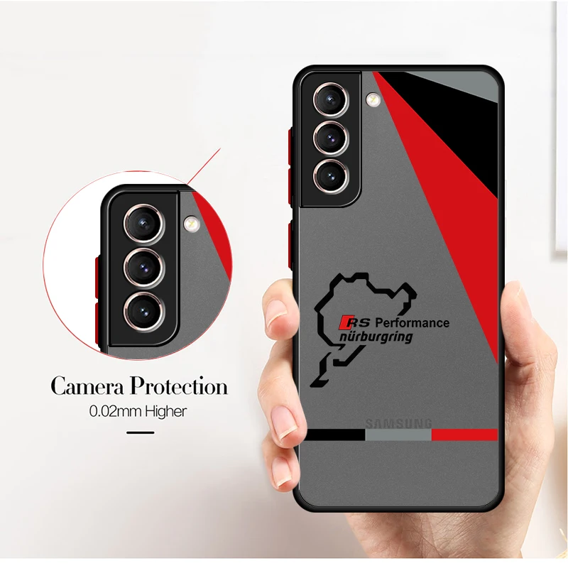 Sports Au-RS Power DI Soft Matte Phone Case - Enhanced Grip & Durability