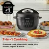 RIO Wide Base 7.5 Qt Large Pressure Cooker with 7-in-1 Multicooker Settings 2
