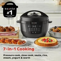 RIO Wide Base 7.5 Qt Large Pressure Cooker with 7-in-1 Multicooker Settings 2