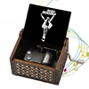 Theme Music Box Christmas Character Anime Movie Boy Toy Hand Crank Decoration Cartoon Wooden Jewelry Holiday Birthday Gift 6