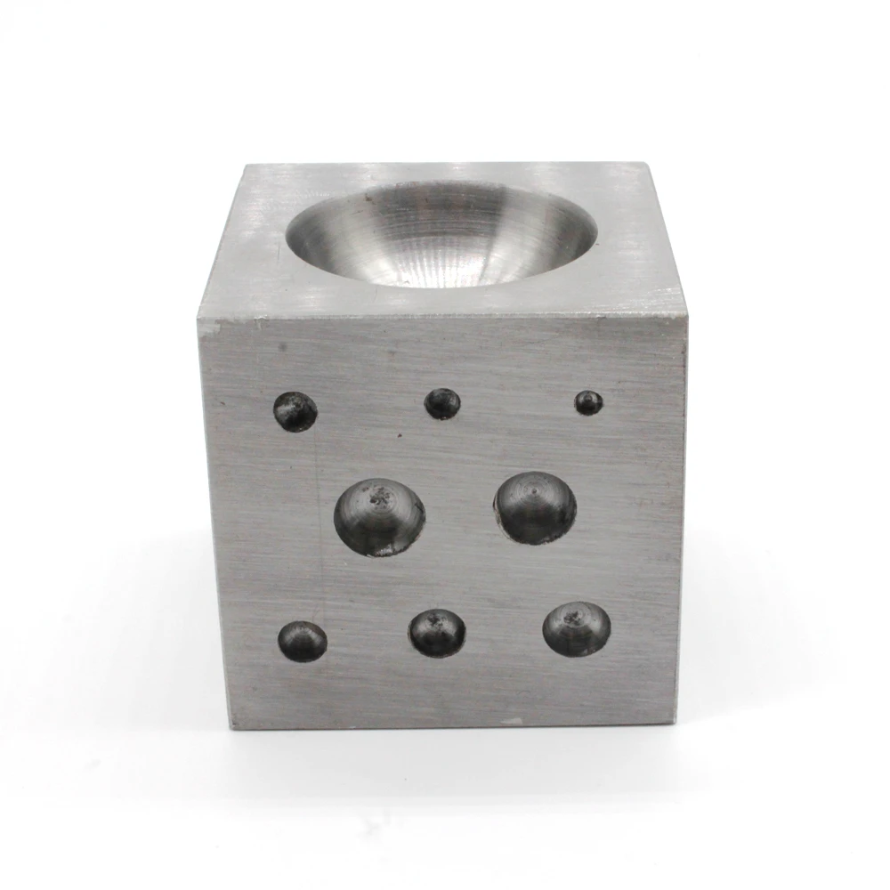 Mini Square Dapping Block for Jewellery DIY Shaping Steel Professional Forming Doming Tool Jewelry Tools