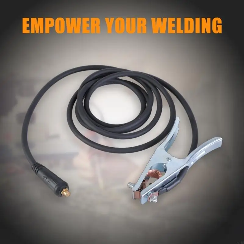 40JE High Conductivity Welding Ground Clamps with Long Cable Rusts Proof Welding Cable