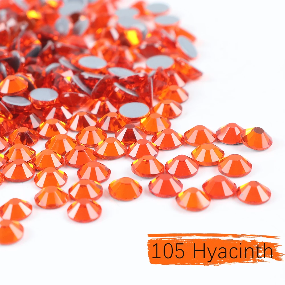 Sparkling Crystal Glass Rhinestones for Clothing and Garment Decoration