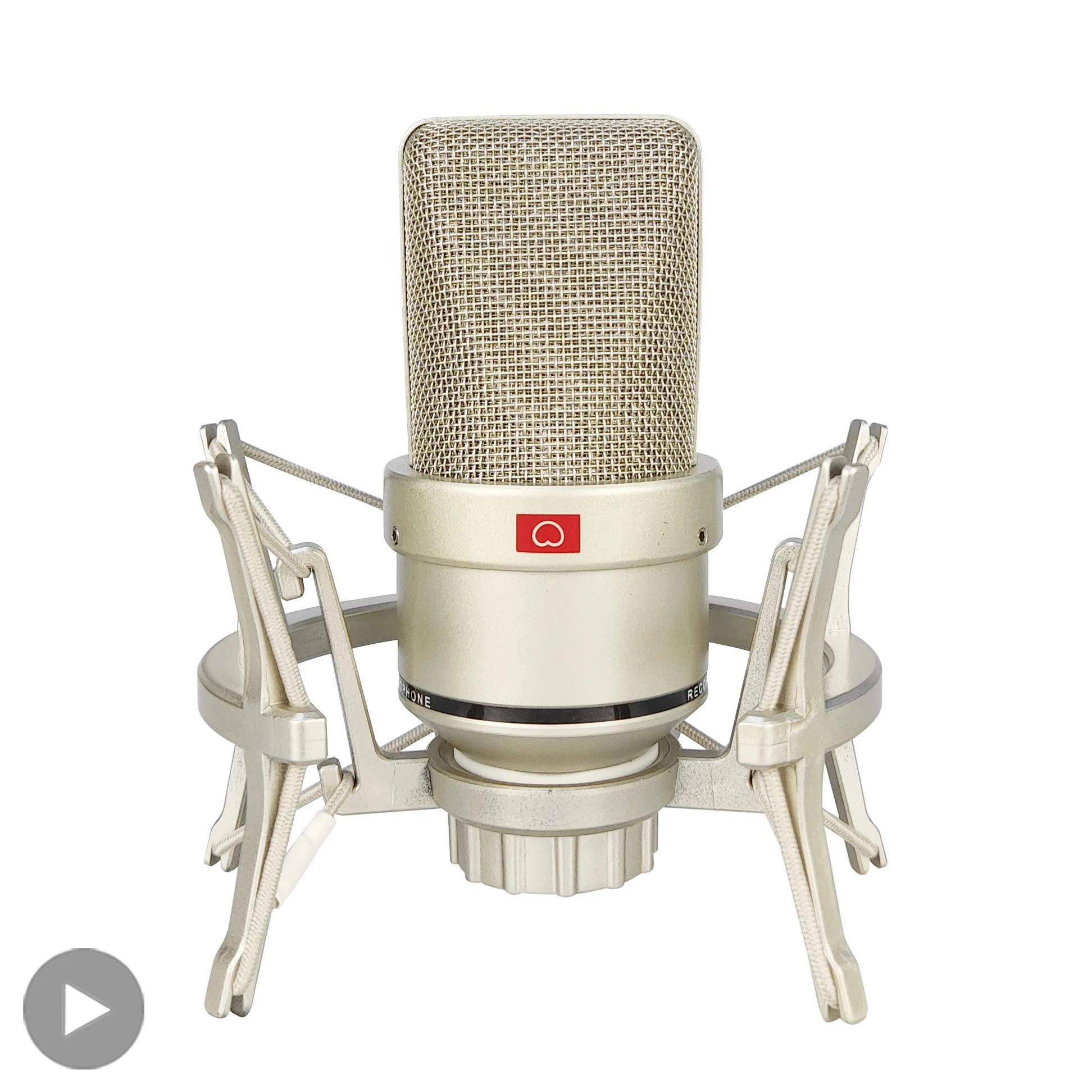 Professional Condenser Microphone Studio For PC Laptop Computer Mic Karaoke Singing Streaming
