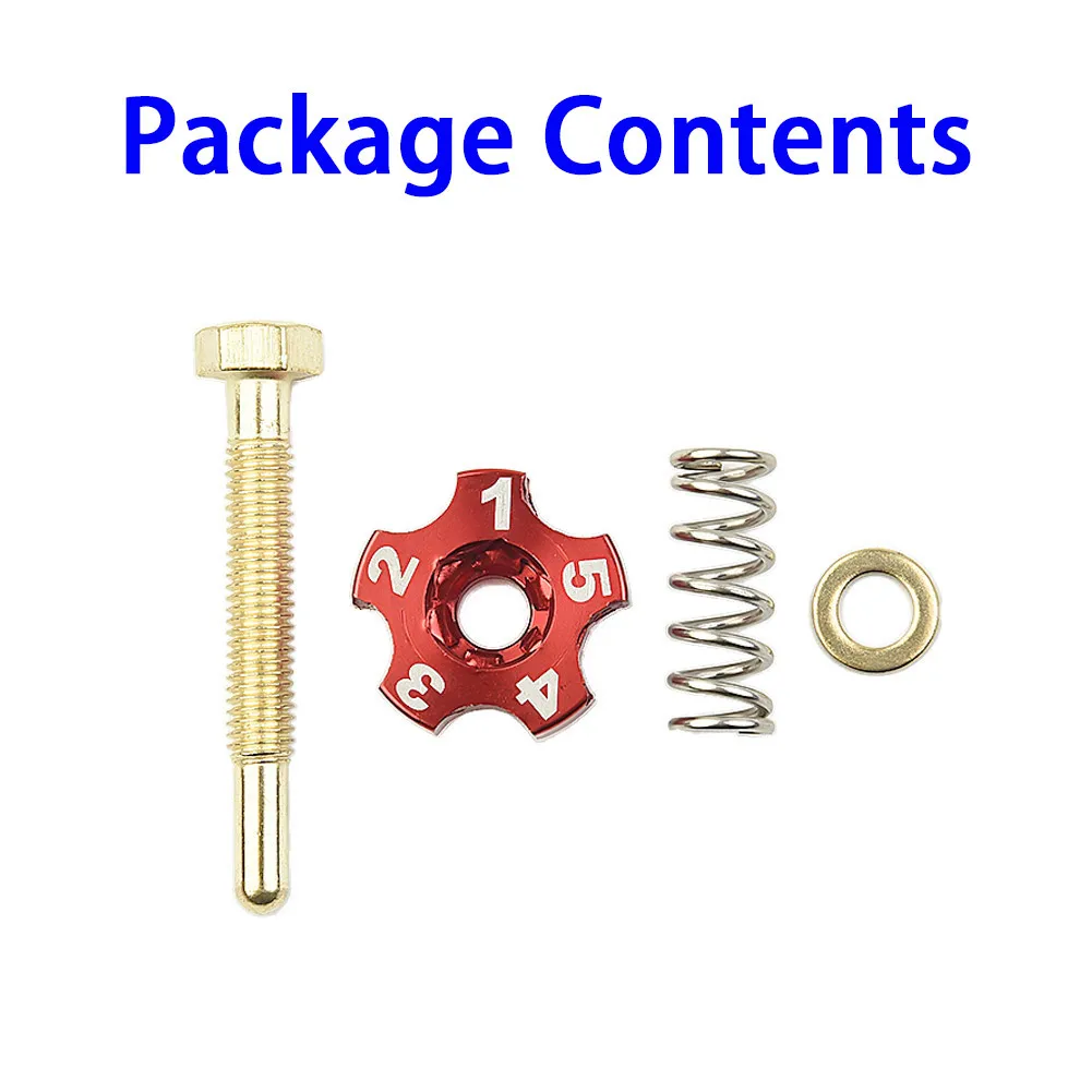 

Kit Idle Speed Adjustment Screw Screw Accessories Air Fuel Mixture Idle Speed Adjuster Screw Motorcycle Carburetor