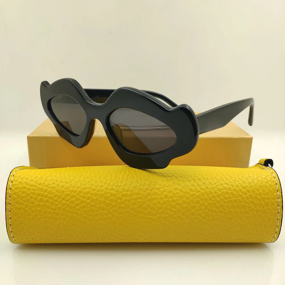

Fashion Black 2023 New Acetate Cloud Personalized Sunglasses For Ladies Retro Party Brand Designer For Women Sun Glasses UV400