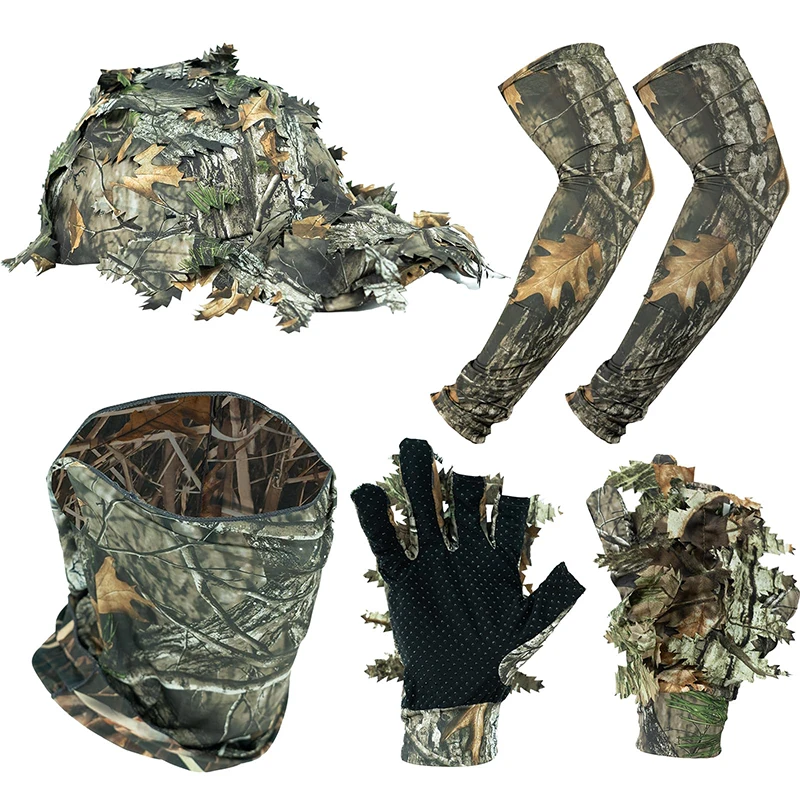 Hunting Gloves Tactical Equipment Accessory Shooting Tactical Gear Tree Camo Gloves For Men Women Hunting Accesorries Equipment