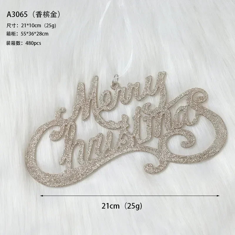 thumbnail image 1 of Adornos navideños con forma de champán para árbol de Navidad, bolas decorativas, adornos navideños, bolas colgantes para fiesta de Navidad, regalo de Año Nuevo para el hogar, 1 of 5