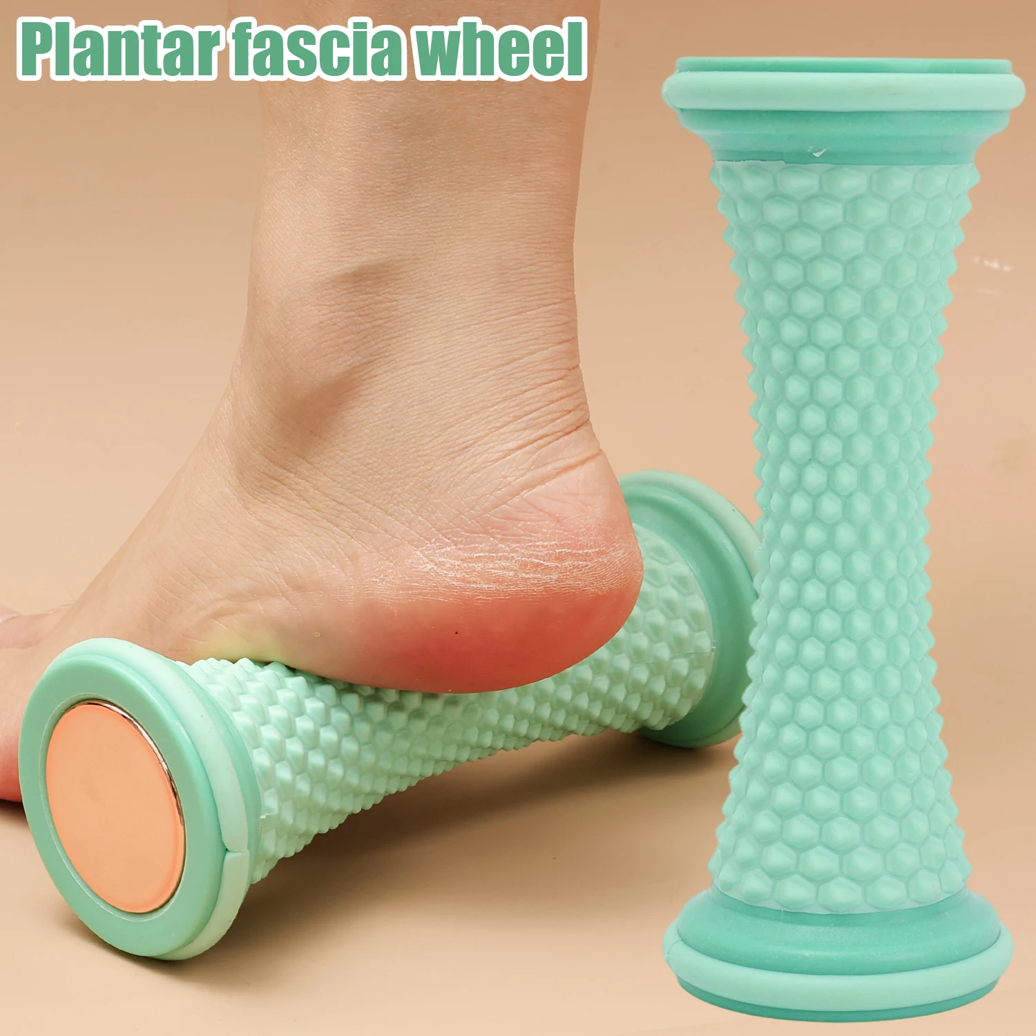 TPR Foot Roller Massage Instrument for Plantar Fasciitis Relief
