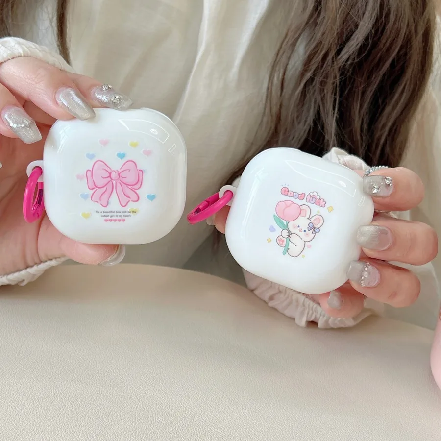 Per Samsung Galaxy Buds Live / Fe / Buds2 2Pro Custodia Cute Cartoon Funny Auricolare Custodia In Silicone Per Galaxy Buds Live Cover