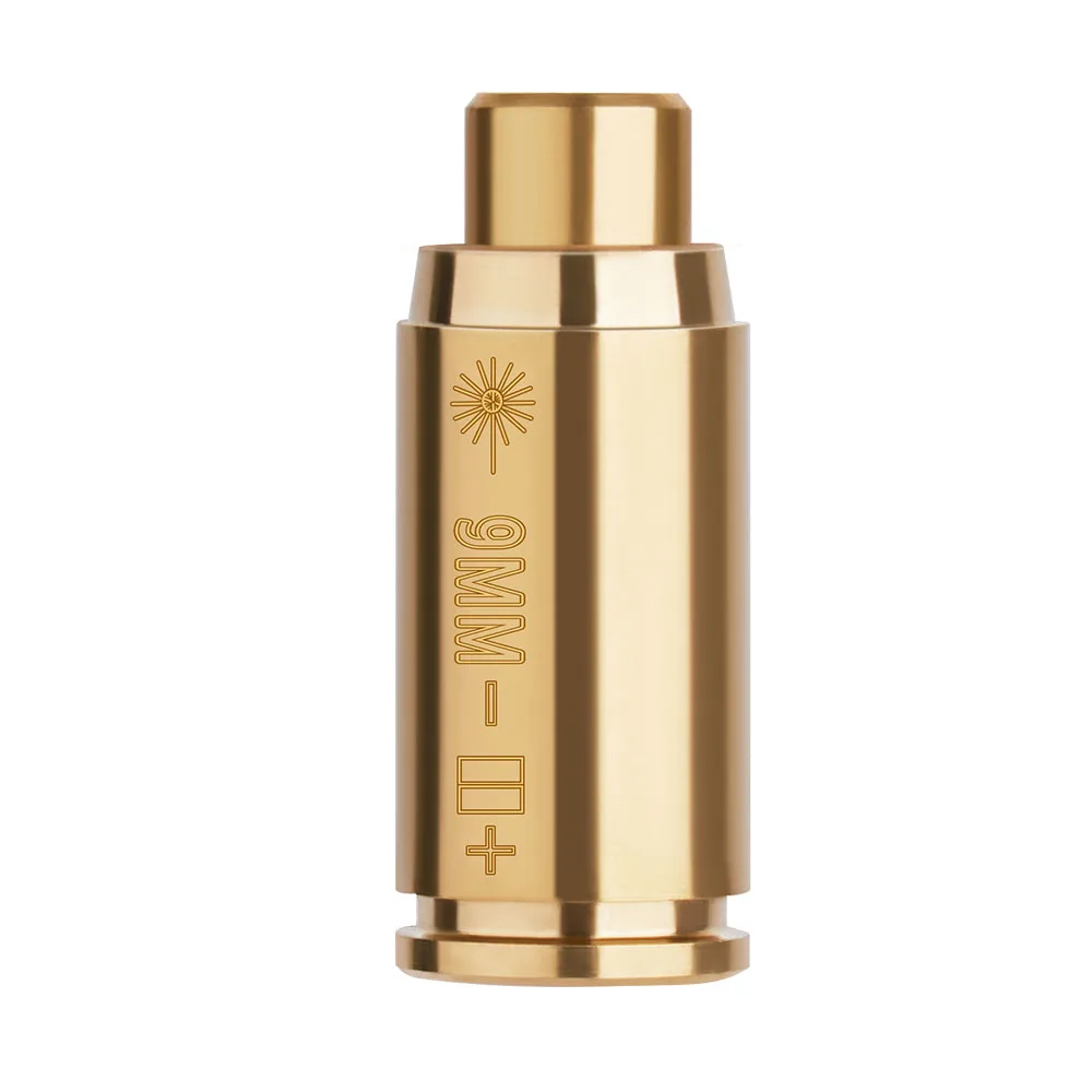 Tactical Red Laser Bore Sighter Training Bullet Brass Boresighter Caliber 12GA .223 .303 300WIN 6.5x55 7mm 8mm 9.3x62 Snap Caps