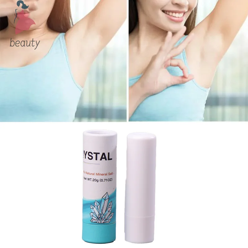Alum Deodorant Stick With Cover Body Underarm Odor Remover Antiperspirant for Men And Women Men Deodorant Stick deodorizing stick deodorant stick