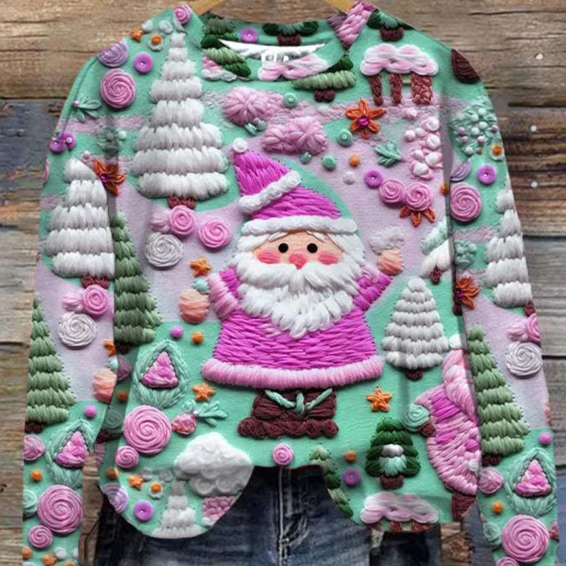 thumbnail image 1 of Sudadera con capucha con estampado 3D para mujer, estilo nuevo de otoño e invierno, ropa para adolescentes, 2024, 1 of 5