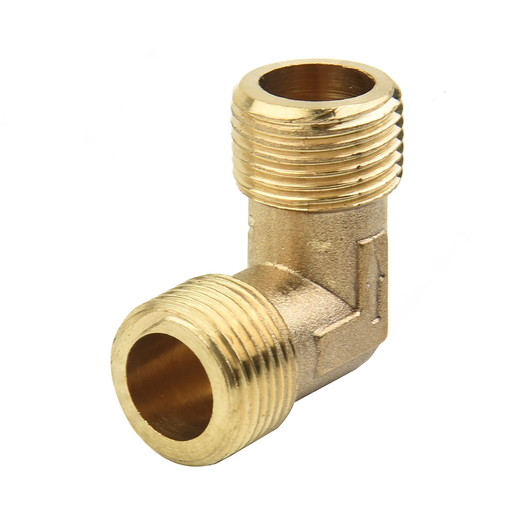 

High Quality Elbow Coupler Male To Male Replacement Fitting Fittings For Air Compressor 1.2x1.2x0.51inch 16.5mm