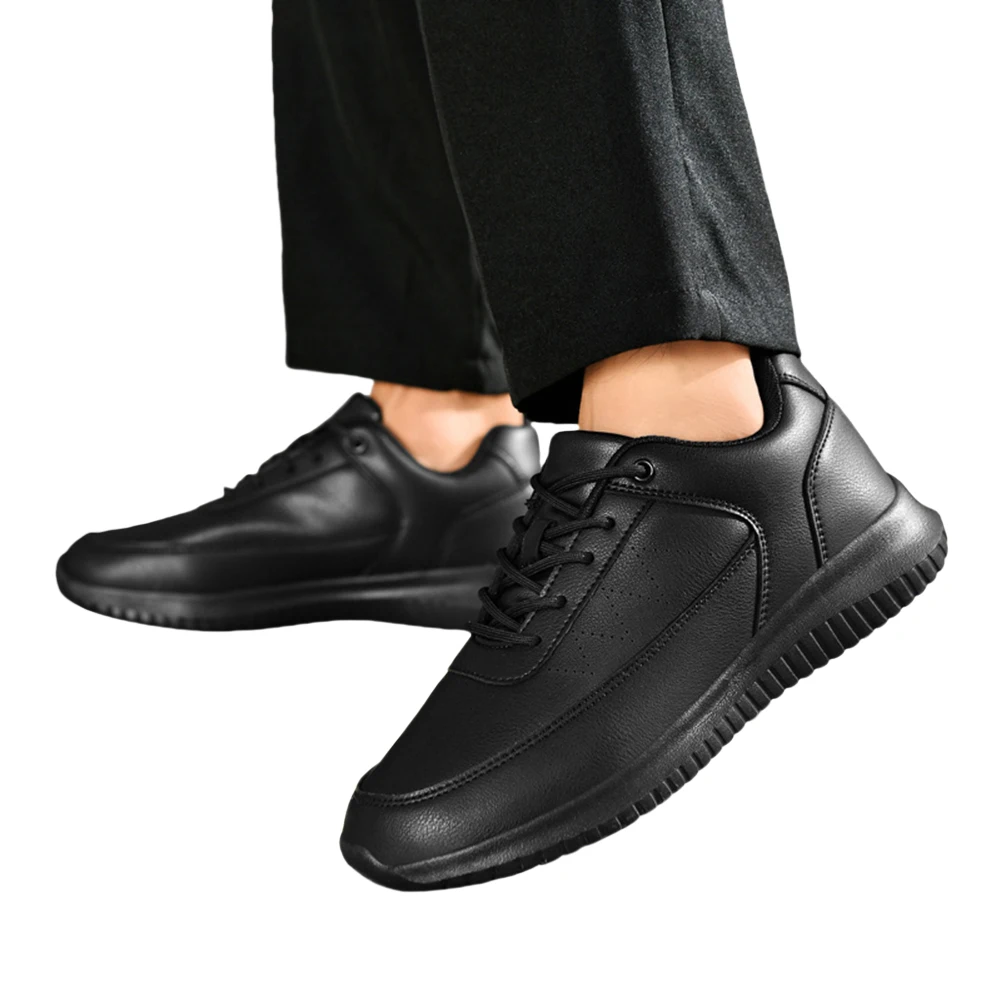 Non Slip Work Shoes Kitchen Chef Shoes Waterproof Restaurant Walking Sneakers Lightweight Work Trainers for Kitchen Chef 3