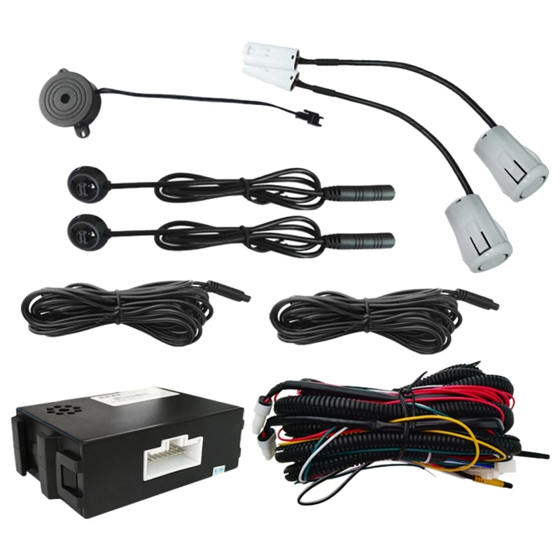 

Система мониторинга слепых зон для автомобиля, ультразвуковой датчик, вспомогательное расстояние, система обнаружения слепых зон, черный цвет