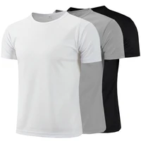 1pcs Men T-Shirts Running Shirt Boys Soccer Shirts Men's Jersey Sportswear Mens Jogging Quick Dry Compression Fitness Top clothe 1