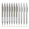 2pcs/lot 0.5 0.7 0.9 2.0mm Drawing Pencil Set 2B Art Sketch Writing Metal Mechanical Pencil Stainless Steel and Copper Material 2