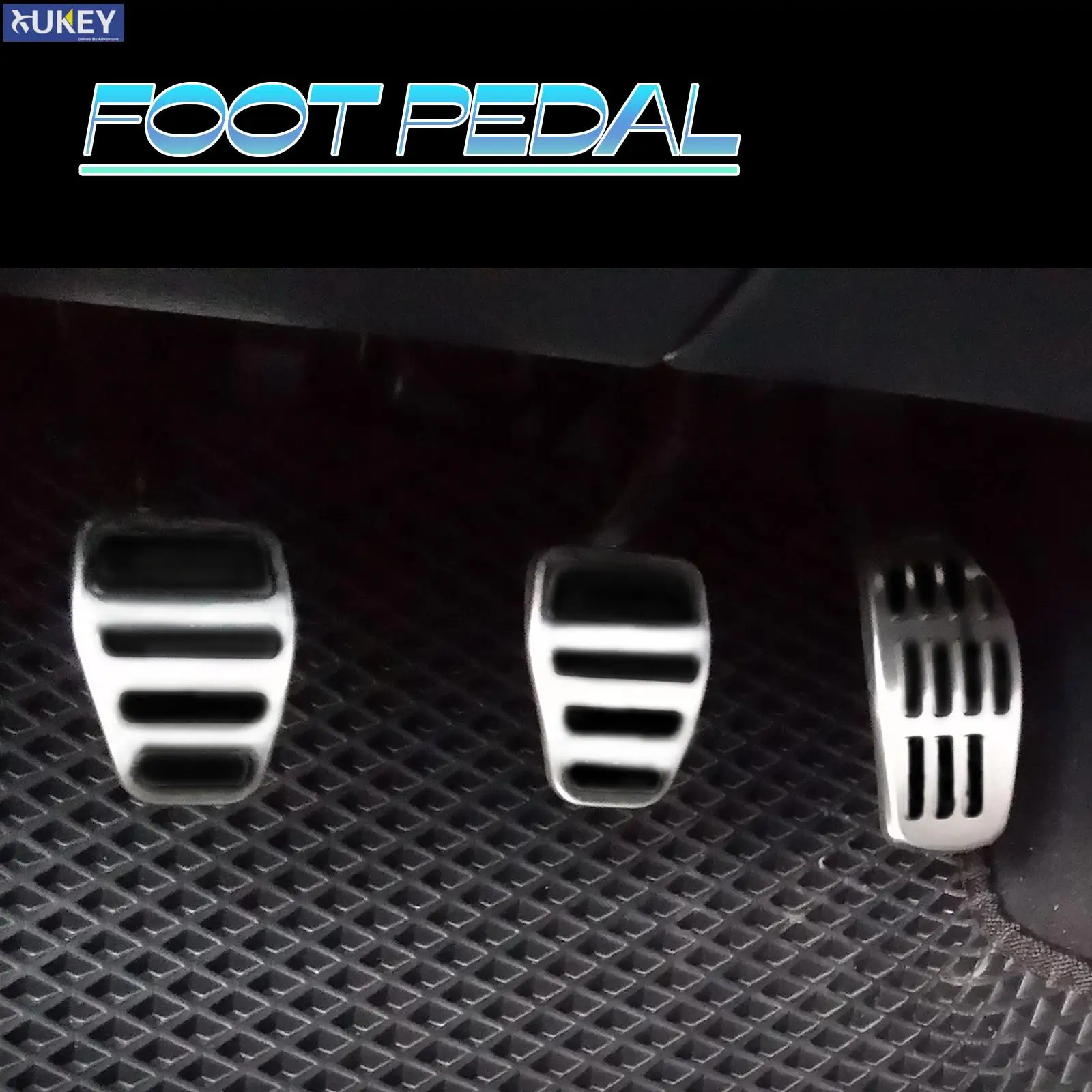 Car Pedal Pad Cover For Nissan X-trail T32 Qashqai Rogue Sport J11 Renault Kadjar Koleos QM6 MT AT Fuel Brake Footrest | Автомобили и