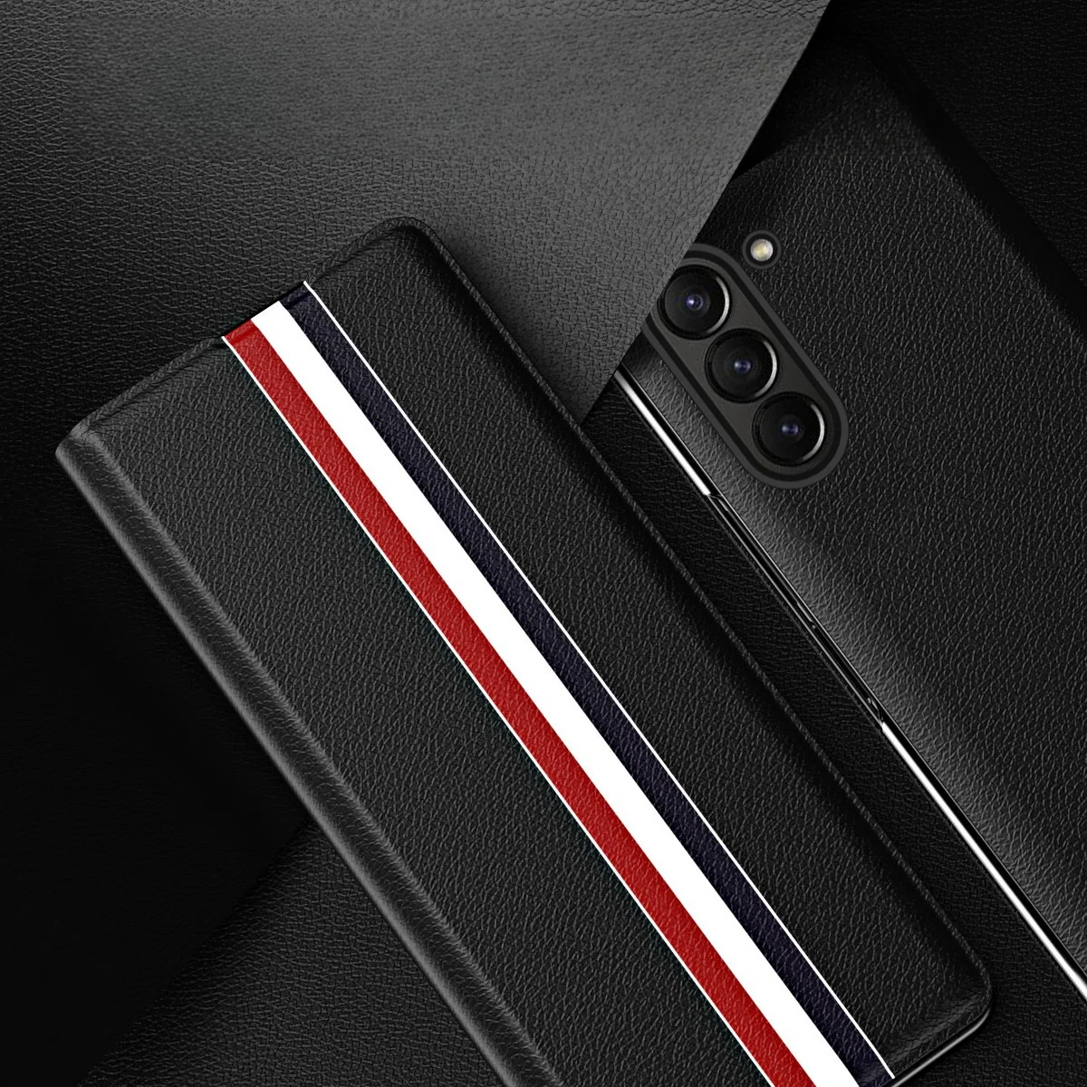 Luxurious Protective Leather Case for Samsung Galaxy Z Fold Series