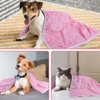 3 Sizes Super Soft Fluffy Premium Fleece Pet Blanket  Pet Mat Warm Comfortable Blanket for Cat Dogs Cat Pet Supplies Easy Clean 3