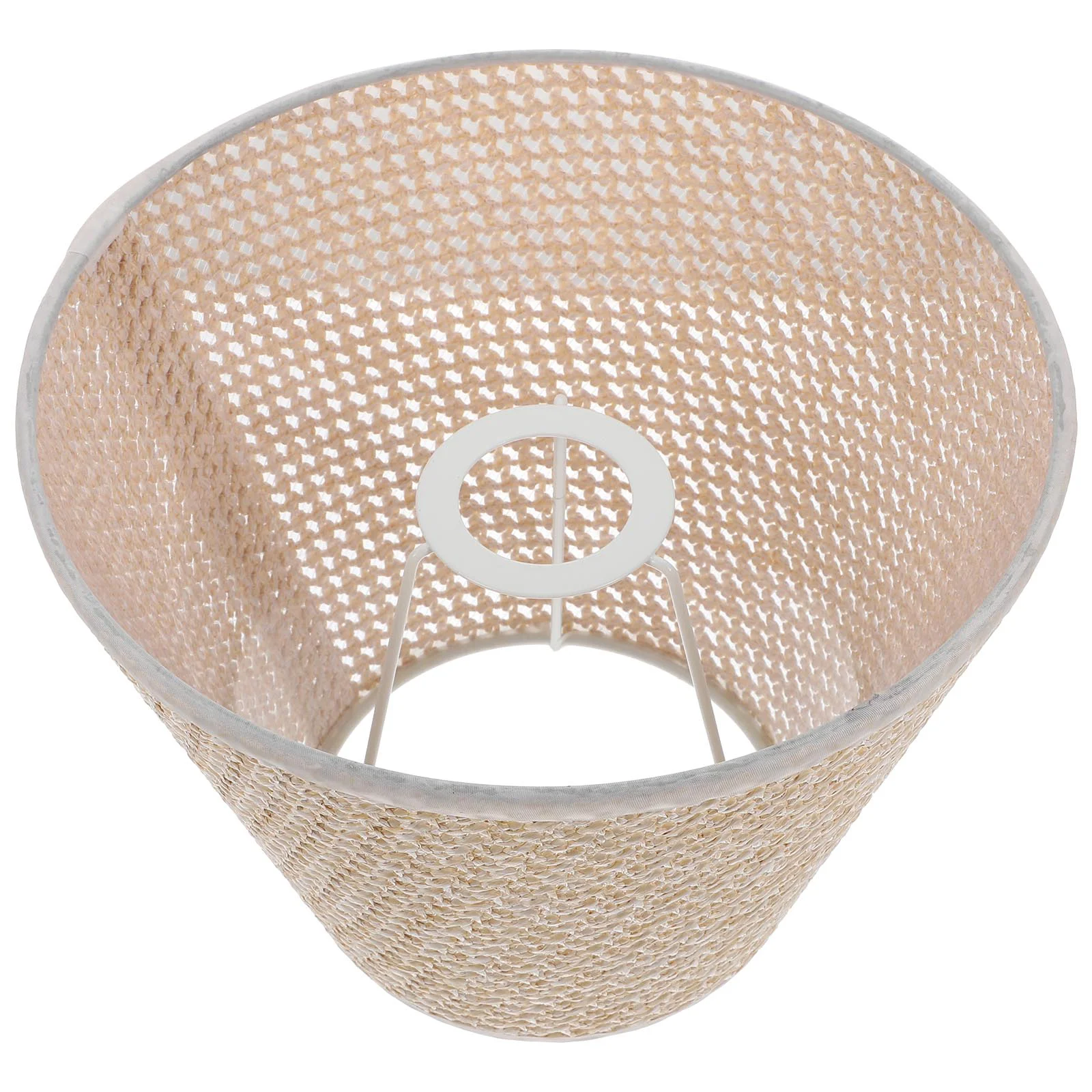 

E27 Rattan Retro Decor Screens for Table Standing Bulb Cover Lamp-chimney Decor Imitation