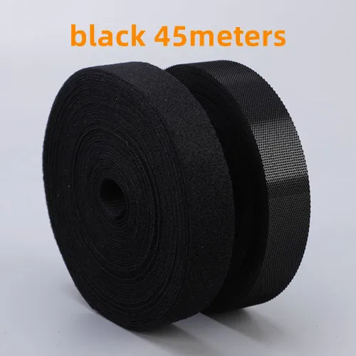 Transparent Soft Hook and Loop Fastener Tape - Baby-Safe, Self-Adhesive