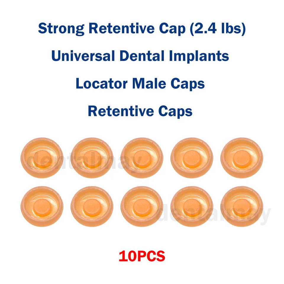 Capuchons De Rétention Pour Implants Dentaires OSSTEM - Pilier Localisateur Métal - Neufs Pour Laboratoire