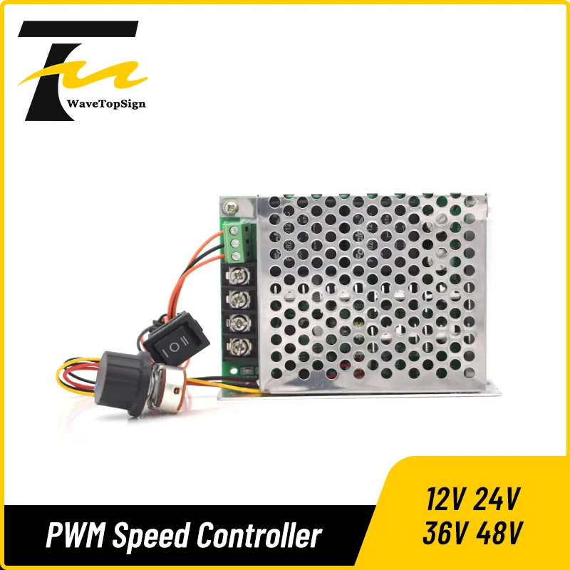 PWM 속도 컨트롤러 DC 모터 조정 가능한 드라이브 모듈 입력, 포지티브 반..