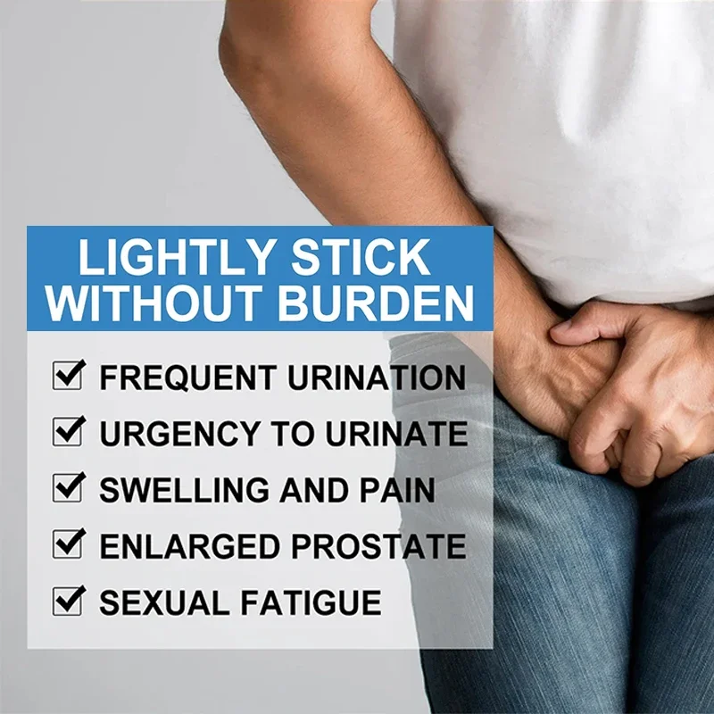Prostatic Prostate Therapy Gel 5Pcs for Male Frequent Prostatitis Urination Urgency Urethritis Treatment Hyperplasia Medicine