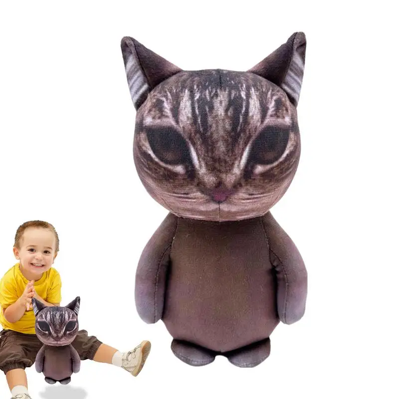 

Caracal Plush 8.66in Soft Cat Plush Pillow Toy For Kids Hugging Pillow Cushion Cool Plushie Stuffed Animal Soft Plush Toy