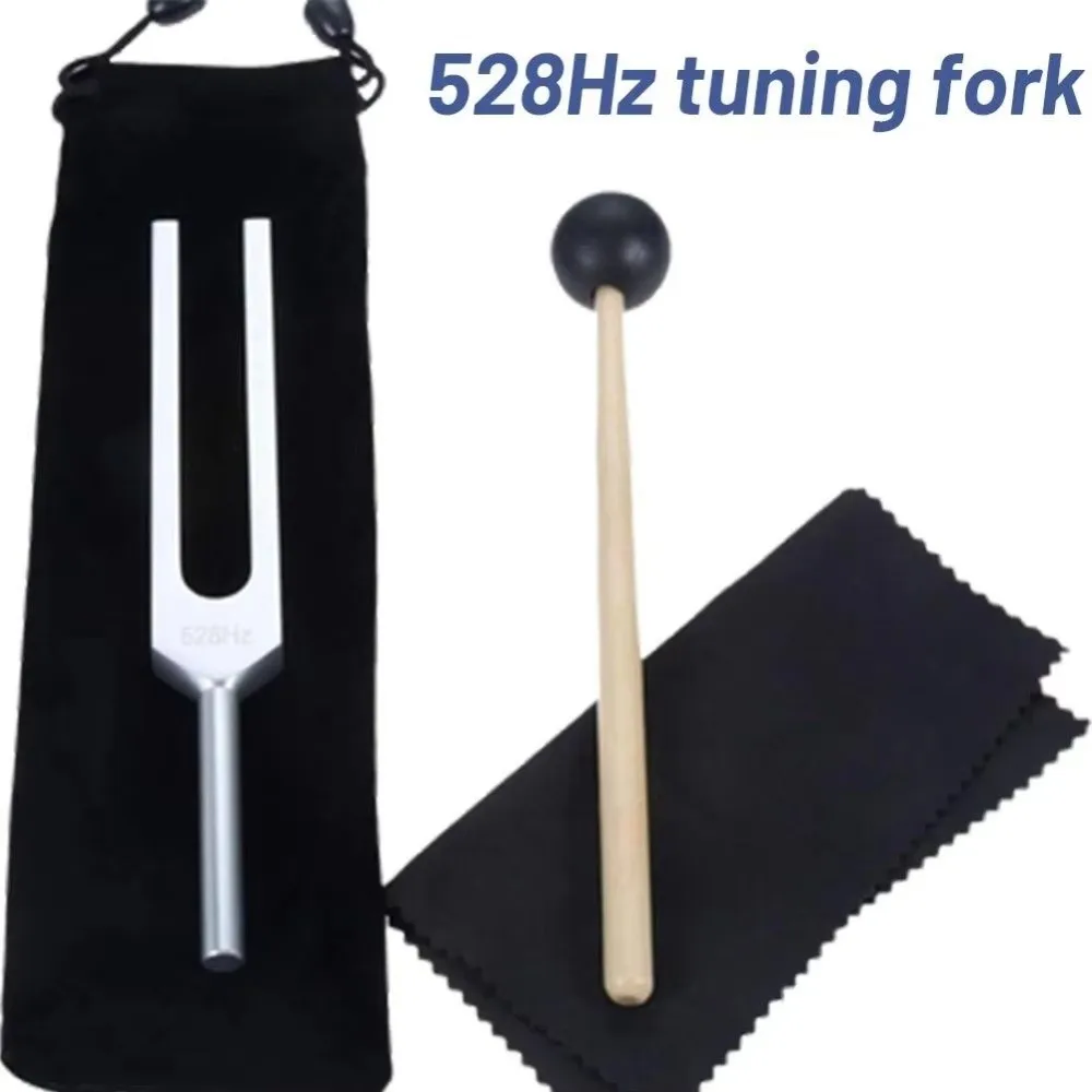 Set di Diapasoni da 528Hz Ergonomici per Alleviare lo Stress, Strumento Musicale Bio-Acustico Professionale per Suoni Rilassanti - Image 4