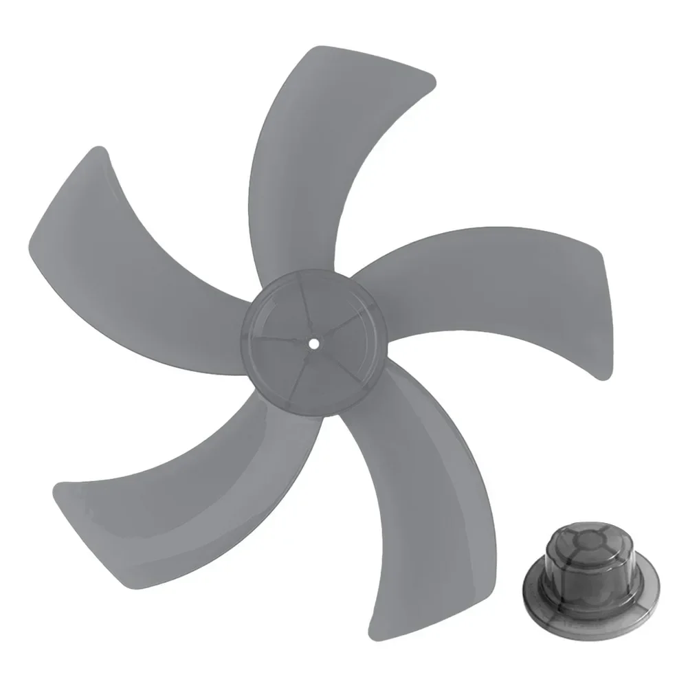 Fan Leaves Fan Blade 18inch 1pc Five Leaves Replacement Nut Cover Home Improvement Accessories