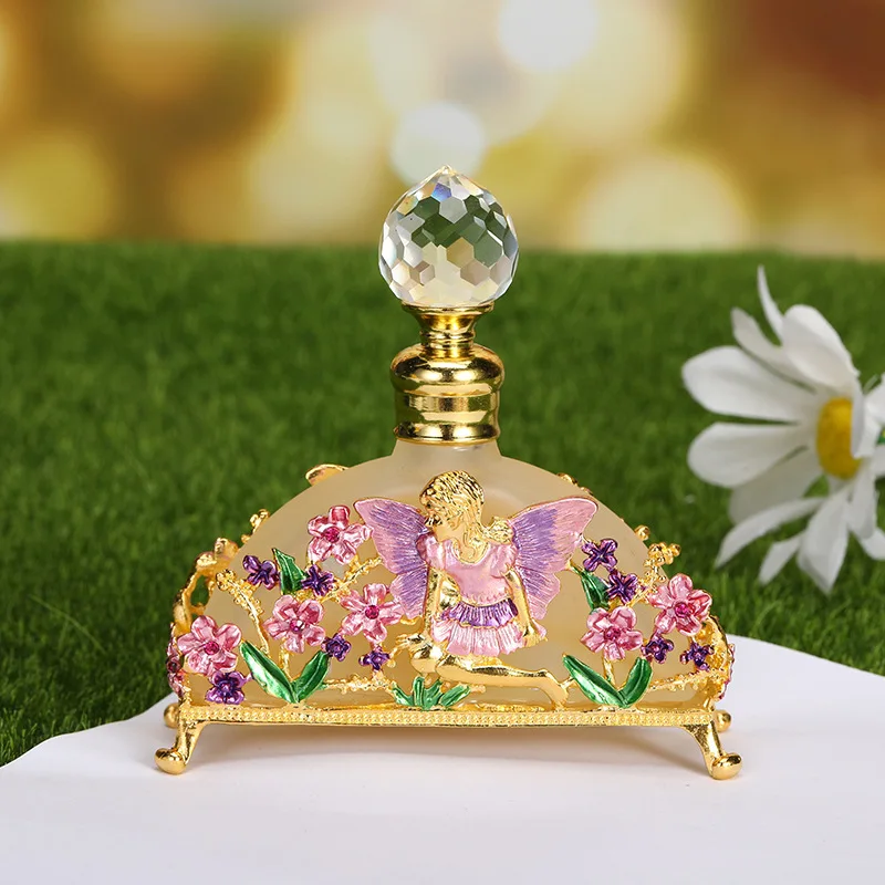 20ML Dubai Flower Fairy Angel Essential Oil Perfume Empty Dispenser Bottle