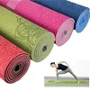 Dature TPE Yoga Mat 6mm Fitness Mat Fitness Yoga Sport Mat Gymnastics Mats With Yoga Bag Balance Pad Yogamat 183*61cm*6mm