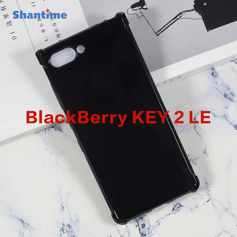 For BlackBerry KEY 2 LE Gel Pudding Silicone Phone Protective Back Shell For BlackBerry Athena Soft TPU Case