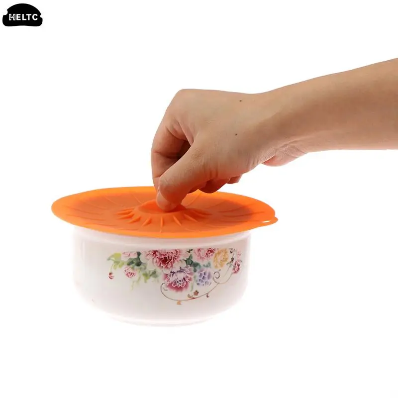 1PCS Cooking Pot Pan Lid Reusable Multifunction Fresh Keeping Microwave Bowl Cover Silicone Kitchen Gadgets 5Size silicone covers glass pot lid bowl cover microwave splatter cover silicone pot lid glass lid pot pan protectors grill dome cover