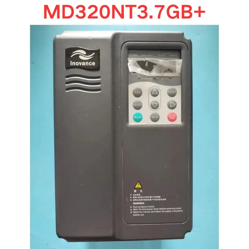 

Used Inovance MD320NT3.7GB+ Frequency converters 3.7KW Functional test OK