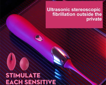 G Spot Vibrator Powerful High Fequency Vibrators Lick Clitoris Stimulator Masturbator Massage Sex Toys for Women Adult Sex Toys 5