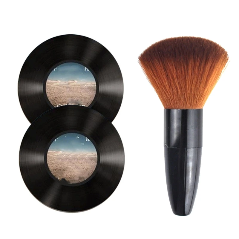 

Vinyl Record Cleaner Anti-Static Dust Cleaning Record Brush for LP Vinyl Albums CD Cartridge/Keyboard/Camera Lens