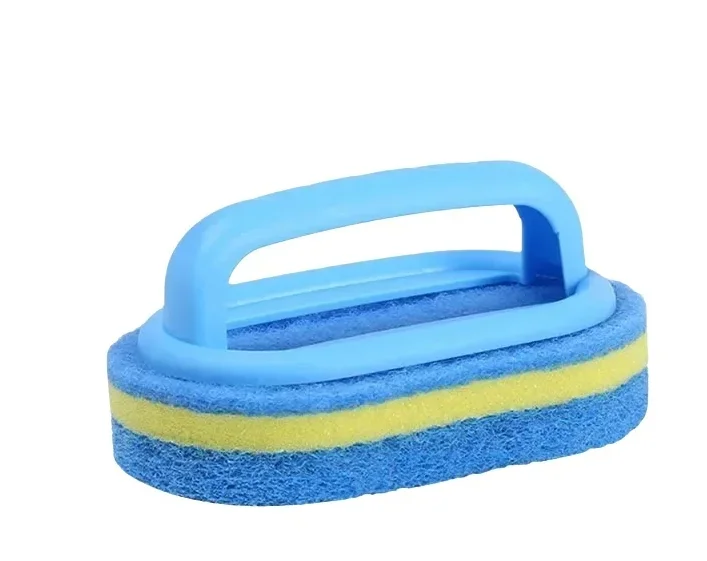 1/2/3 adet temizleme fırçası saplı mutfak süngeri silin banyo fayans temizleme süngeri ev leke çıkarma temiz araçlar