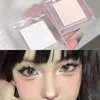 Matte White Face Highlighter Palette Pearly Jade Smokey Eyeshadow Palette Multifunctional Brighten Face Eye Makeup Cosmetics 2