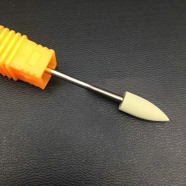 Nail Drill Bit Rubber Manicure Drills Electric Rotary Mills Cutter Cuticle Polishing Tools Nail Art Machine Accessories